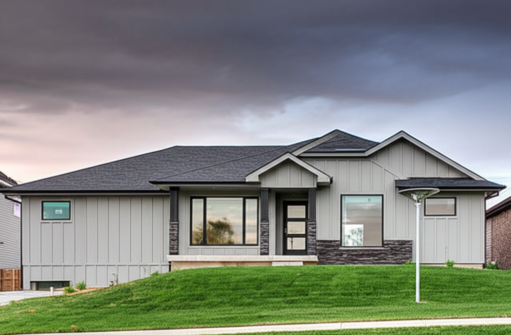 Premium siding installation